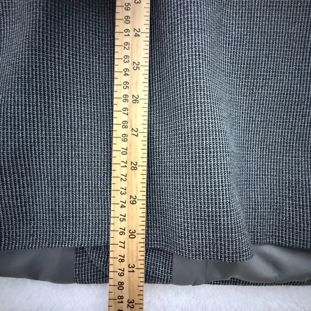 Statement‎ Blazer 46R Gray Houndstooth 2 Button Single Vent Career Business